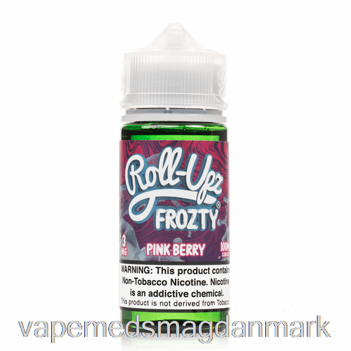 Engangs Vape Danmark Pink Berry Is - Juice Roll-upz - 100ml 0mg